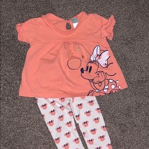 Disney girls outfit 6-9m / Gently Used